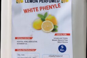 Lemon Perfumed White Phenyle 5Ltr